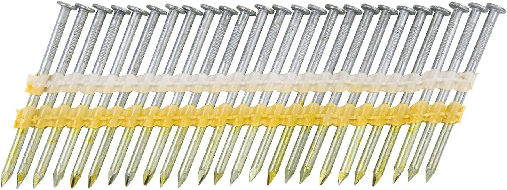 Metabo HPT Framing Nails | 3-1/4 In. x .131 | 21 Degree | Full Round Head | Hot Dipped Galvanized | Screw Shank | 4000 Count | 10306HPT