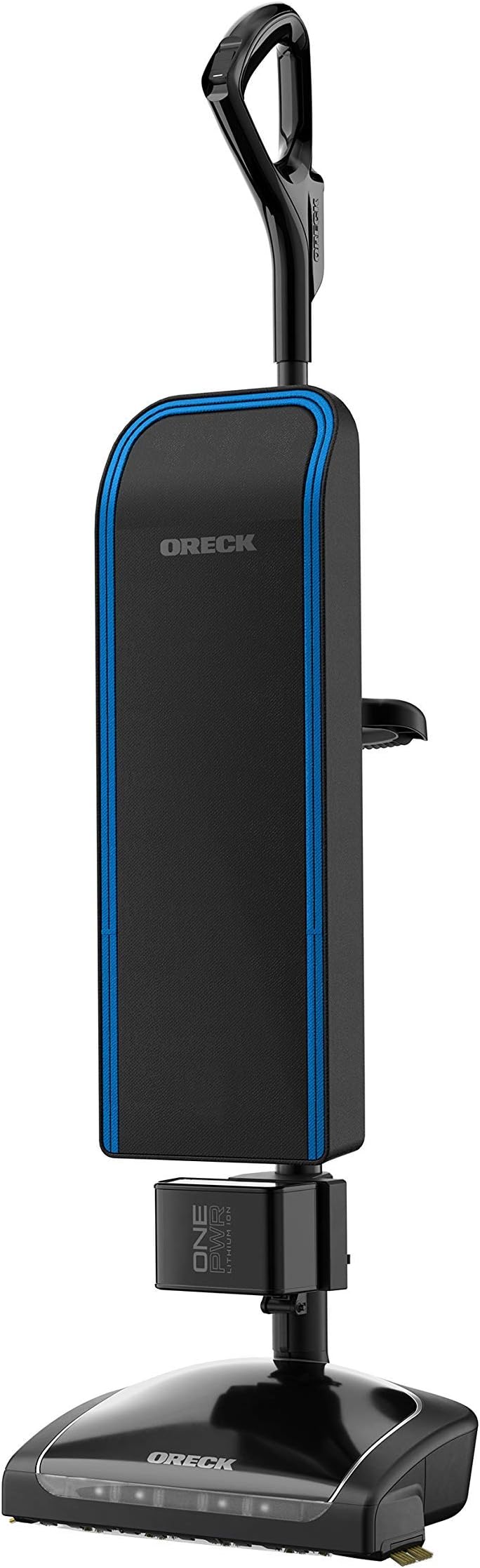 Oreck HEPA Cordless Upright Bagged Vacuum Cleaner, Lightweight Machine for Pets and Home, BK95520PC, Blue