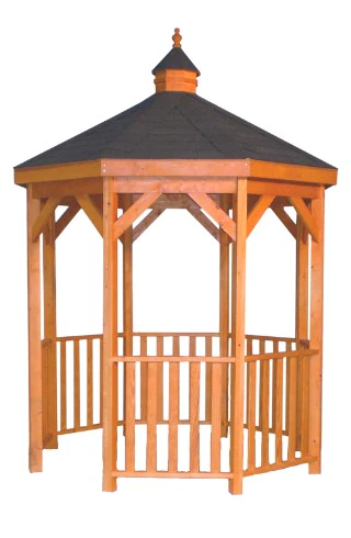 Amish Gazebos 8 Foot Wood Gazebo-In-A-Box