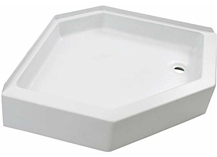 Lippert 210383 Shower Pan with Right Drain for RVs, 24