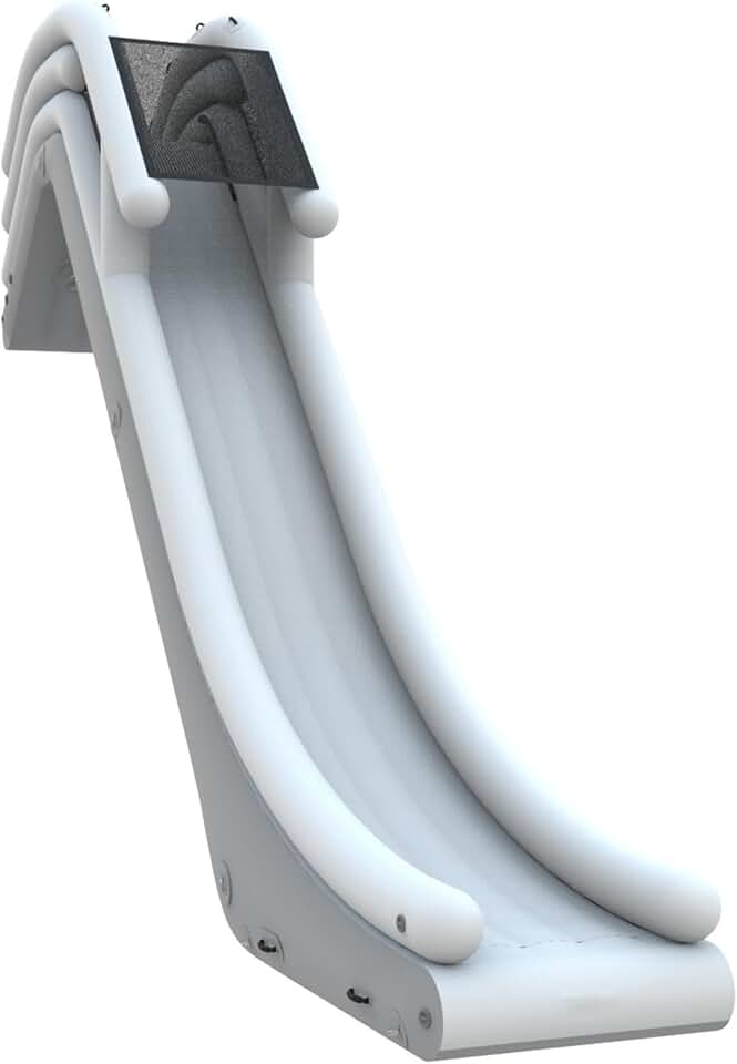 Summer Yacht Inflatable Yacht Floating Water Slide, Use Water Park Float Sports Lake Amusement Park Equipment