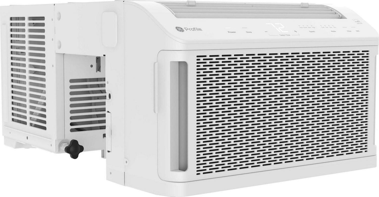 GE ClearView 250-sq ft Window Air Conditioner with Remote (115-Volt; 6100-BTU) Wi-Fi enabled