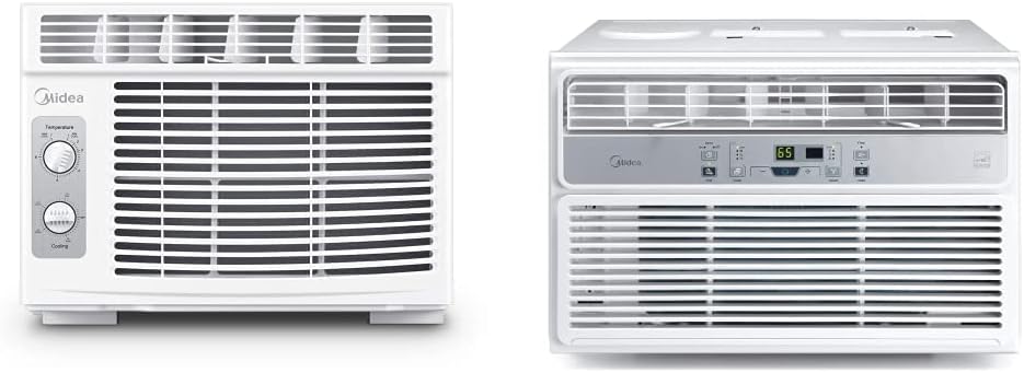 Midea 5,000 BTU EasyCool Window Air Conditioner and Fan & 6,000 BTU EasyCool Window Air Conditioner, Dehumidifier and Fan - Cool