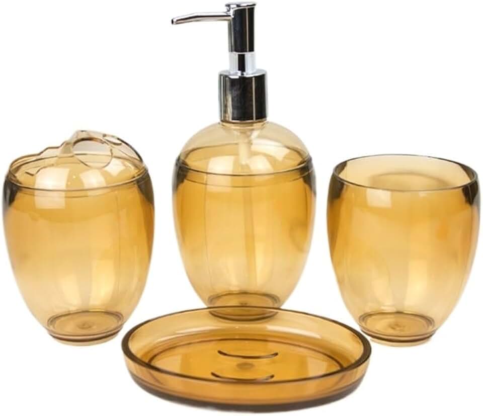 Egg Bathroom Four-Piece Plastic Bathroom Suite Hotel Bathroom Dental Wash Suite