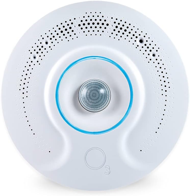 O3 Edge - Integrating Temperature, Humidity, Motion, Sound, and Light Sensing in a Single Device - Fast, Accurate Feedback of The Monitored Space - Including 2 Universal I/O