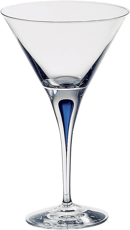 Orrefors Intermezzo 7 oz. Martini Stem, Set of 2, 2 Count (Pack of 1),