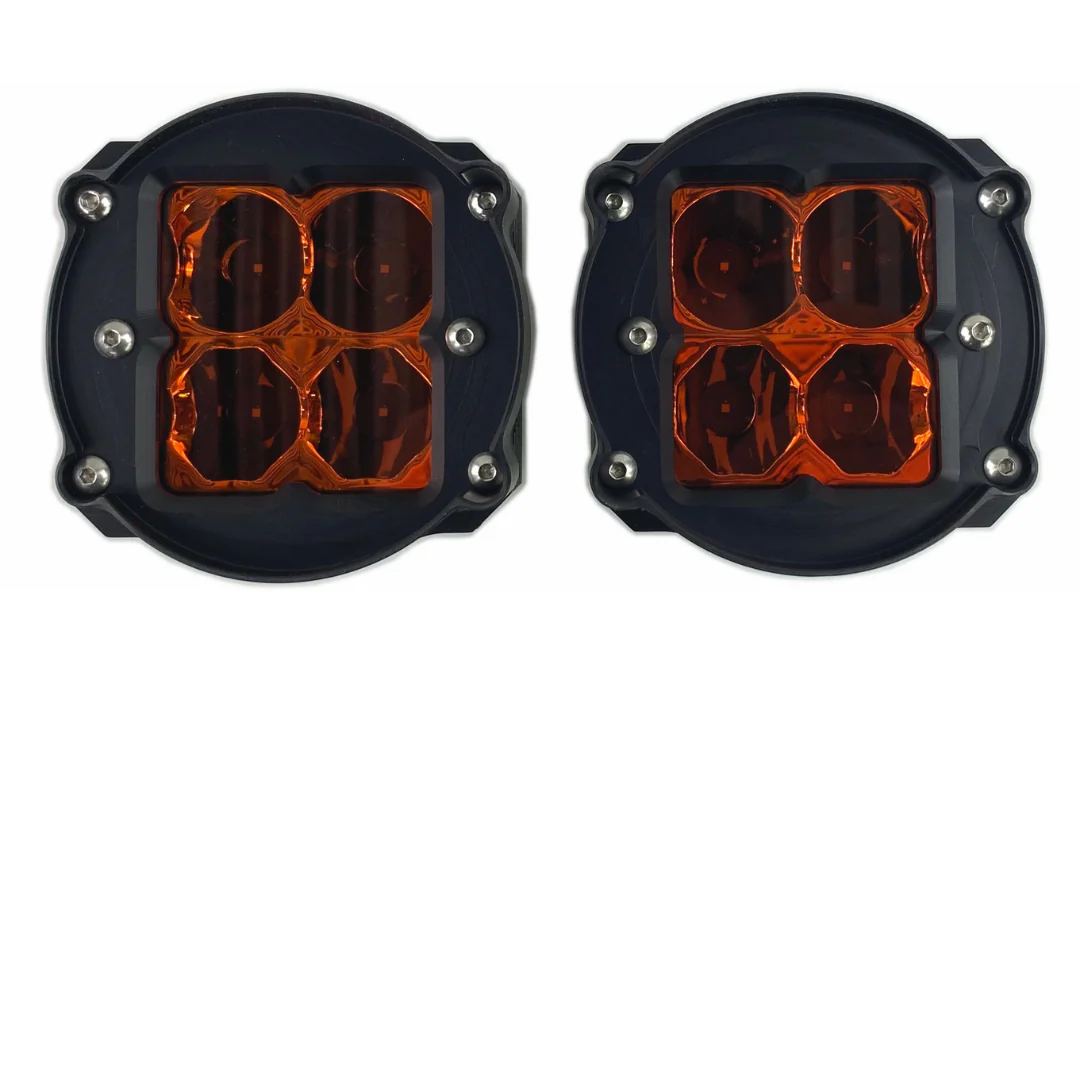 Toyota 4Runner (2010+) - LED Fog Light Kit - Amber Lens