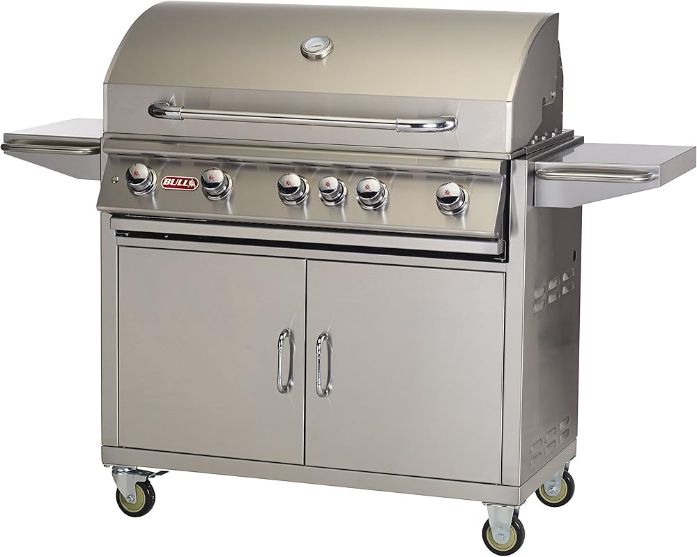 Bull Outdoor Products BBQ 55000 Brahma 90,000 BTU Grill with Cart, Liquid Propane