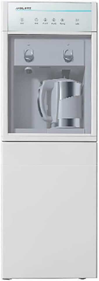 Top Loading Cooler Dispenser, Holds 3 or 5 Gallon Bottles,Water Dispenser with Storage Space, External Heating Pot, Touch Sensing