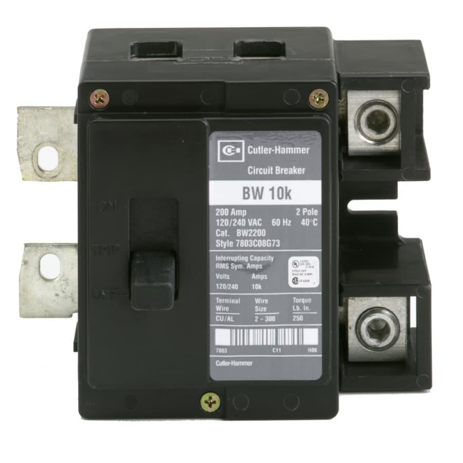 Eaton Type BR 200-amp 2-Pole Main Circuit Breaker