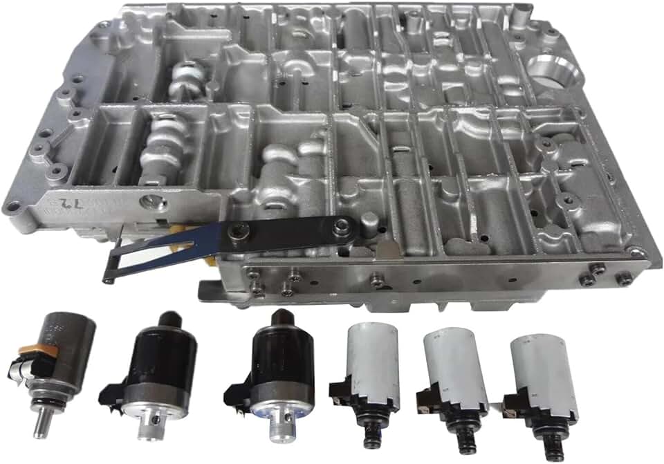 1Set 5Speed Transmission Valve Body With Solenoids Compatible With Mercedes Benz 722.6 Compatible With CHRYSLER Compatible With DODGE Compatible With JAGUAR Compatible With JEEP MERCEDES SSANGYONG