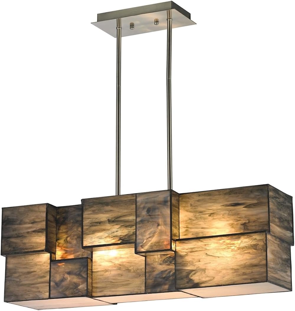 72073-4 Cubist Collection 4 Light Chandelier, 27