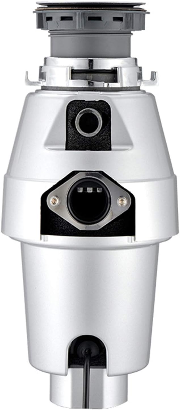 NEWTRY Garbage Disposal Home Garbage Shredder Kitchen Sink Disposal Food Waste Disposers Chopper Appliance Automatic Food Crusher 1/2 HP (Silver)