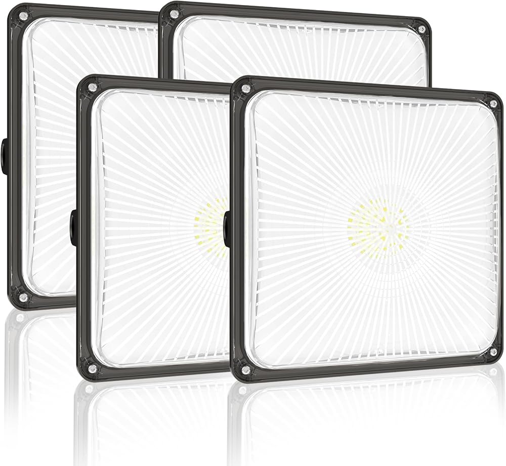 45W LED Canopy Light 4Pack, 6300LM Canopy LED Lights 5000K Daylight,LED Canopy Lights Outdoor IP65 Waterproof for Shop,Garage,Carport,Walkway,Barn,Warehouse,Underpass