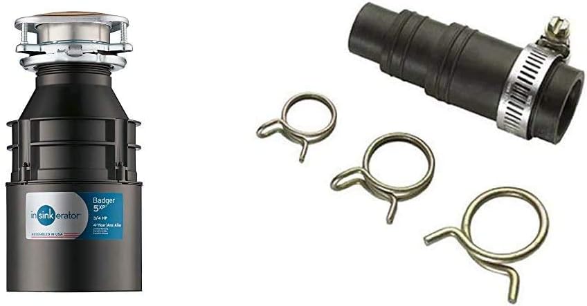 InSinkErator Badger 5XP Garbage Disposal and Dishwasher Connector Kit