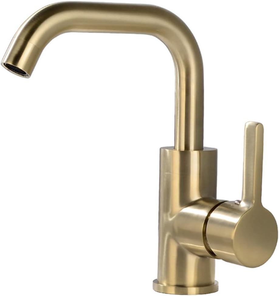 Table Basin Hot and Cold Water Faucet Set Full Copper Basin Faucet (Color : E, Size : Uniform Size)