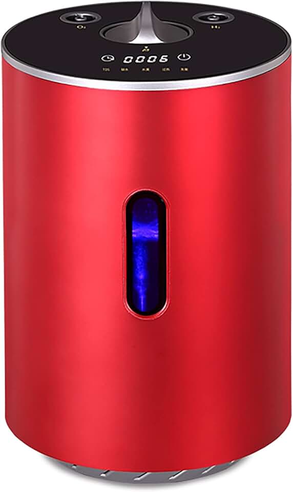 Hydrogen Generator, Water Ionizer, Hydrogen Inhalation Machine with 150 H+75 O(225) ml/min Dual-Output Inhaler, 99.99% High Purity H2, Low Noise, PEM Technology