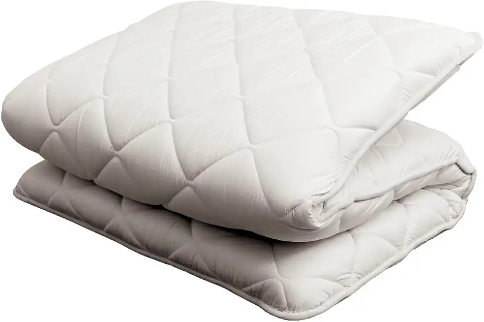 TEIJIN Japanese Futon Mattress, 100% Polyester, Foldable & Portable Floor Lounger Bed, Roll Up Sleeping Pad, Shikibuton (Full XL, Extremely Thick)