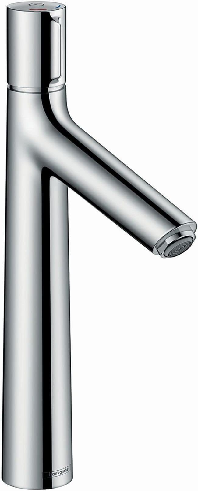 hansgrohe Talis Select S Modern Premium Easy On/Off -Handle 1 12-inch Tall Bathroom Sink Faucet in Chrome, 72045001
