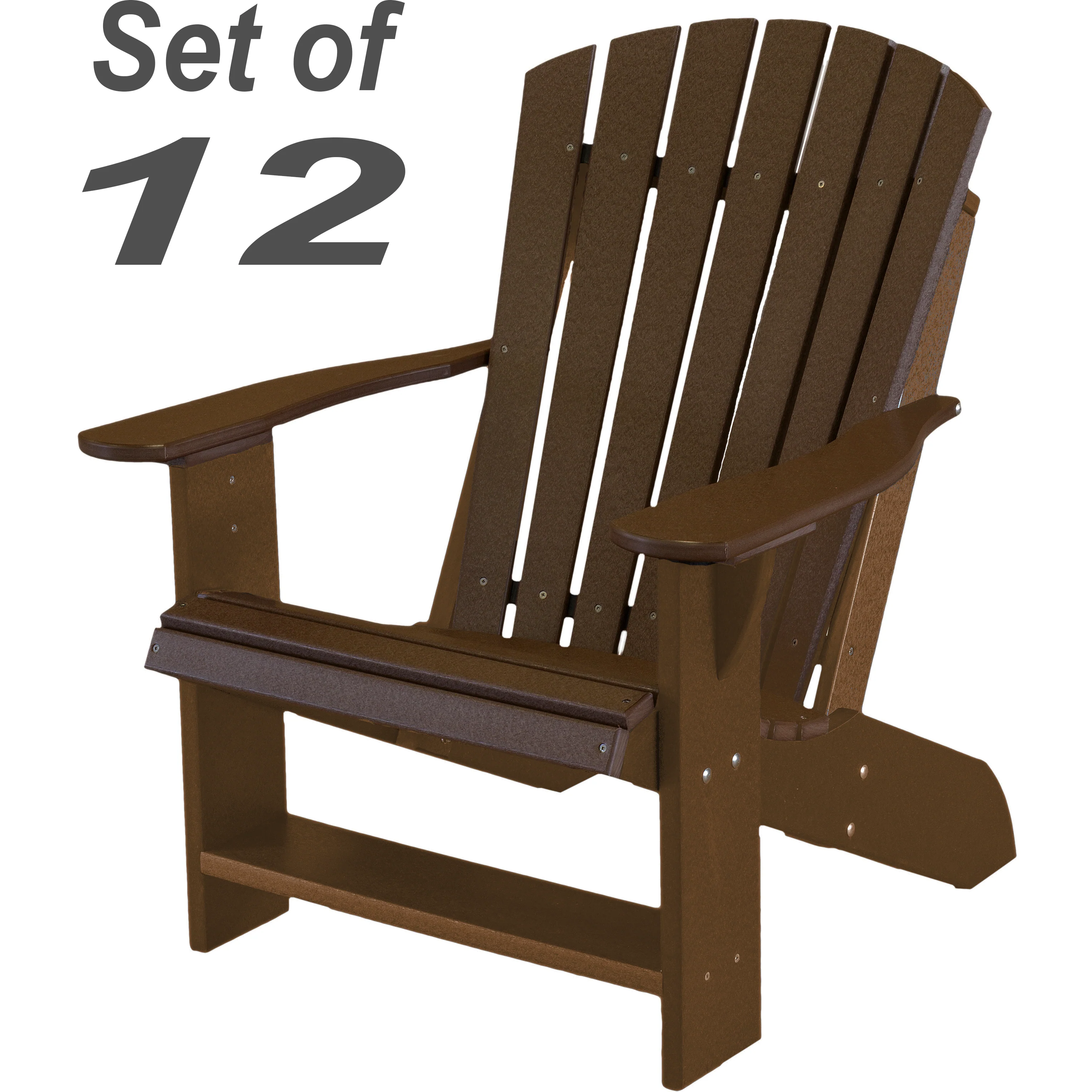 Set of 12 -  Adirondack Chair
