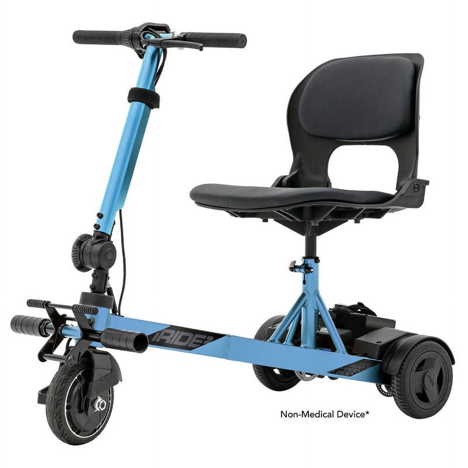 iRide2 Three Wheel scooter from Pride Mobility-Arctic Ice