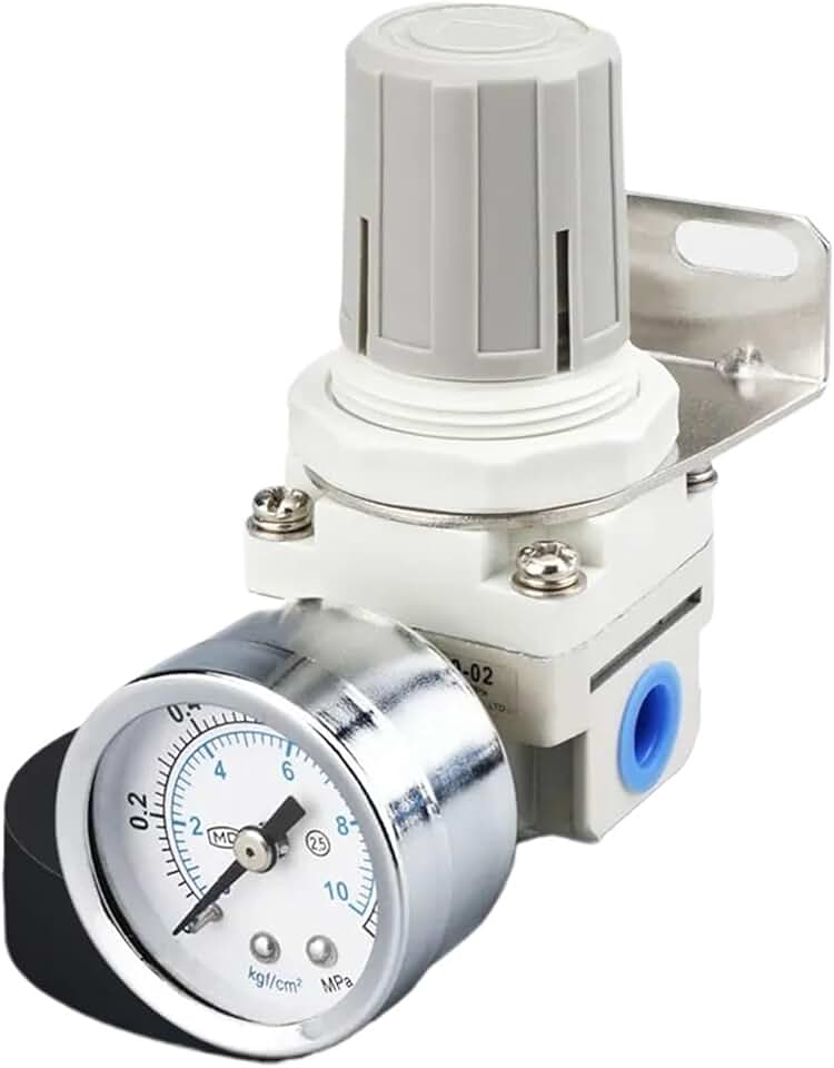 Pneumatic Air Regulator Type Pressure Stabilizer Reducer Control Valve 1Pcs(AR5000-06,3PCS)