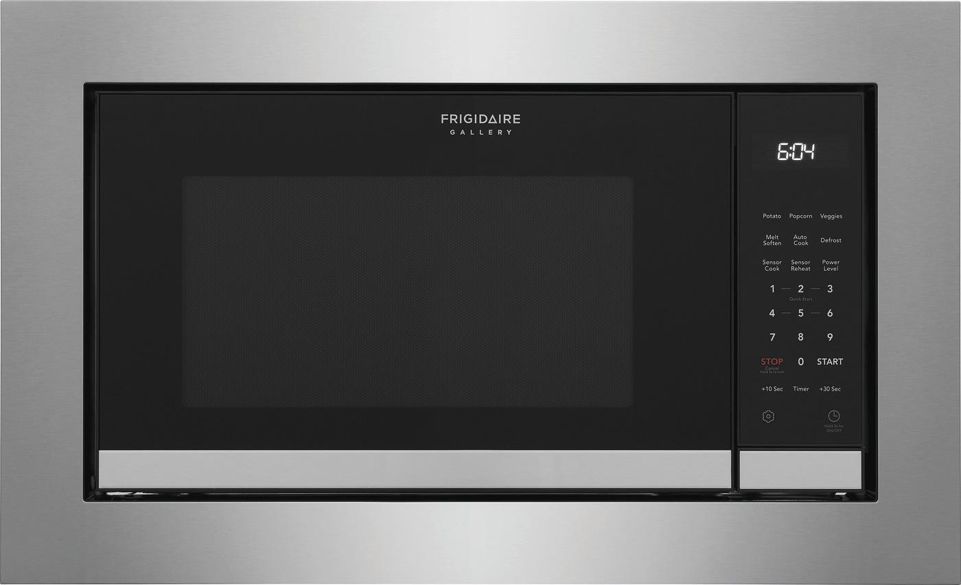 Frigidaire 2.2-cu ft 1100-Watt Built-In Microwave with Sensor Cooking Controls (Fingerprint Resistant Stainless Steel)