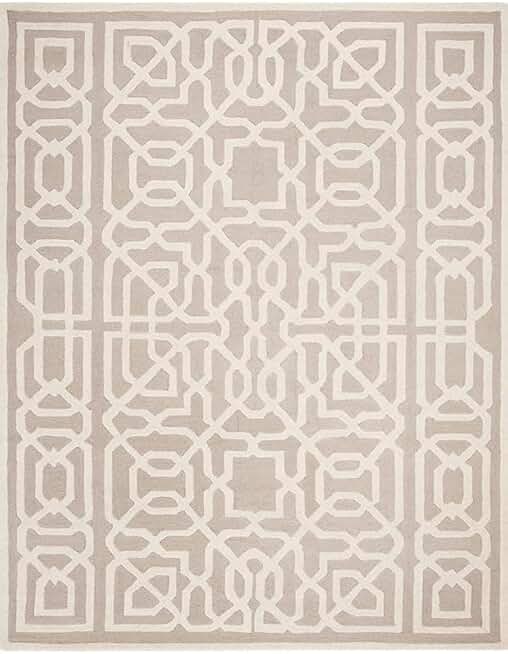 Traditional White Hand Tufted Modern Design Wool Carpet for Living Room Bedroom Drawing Room & Hall