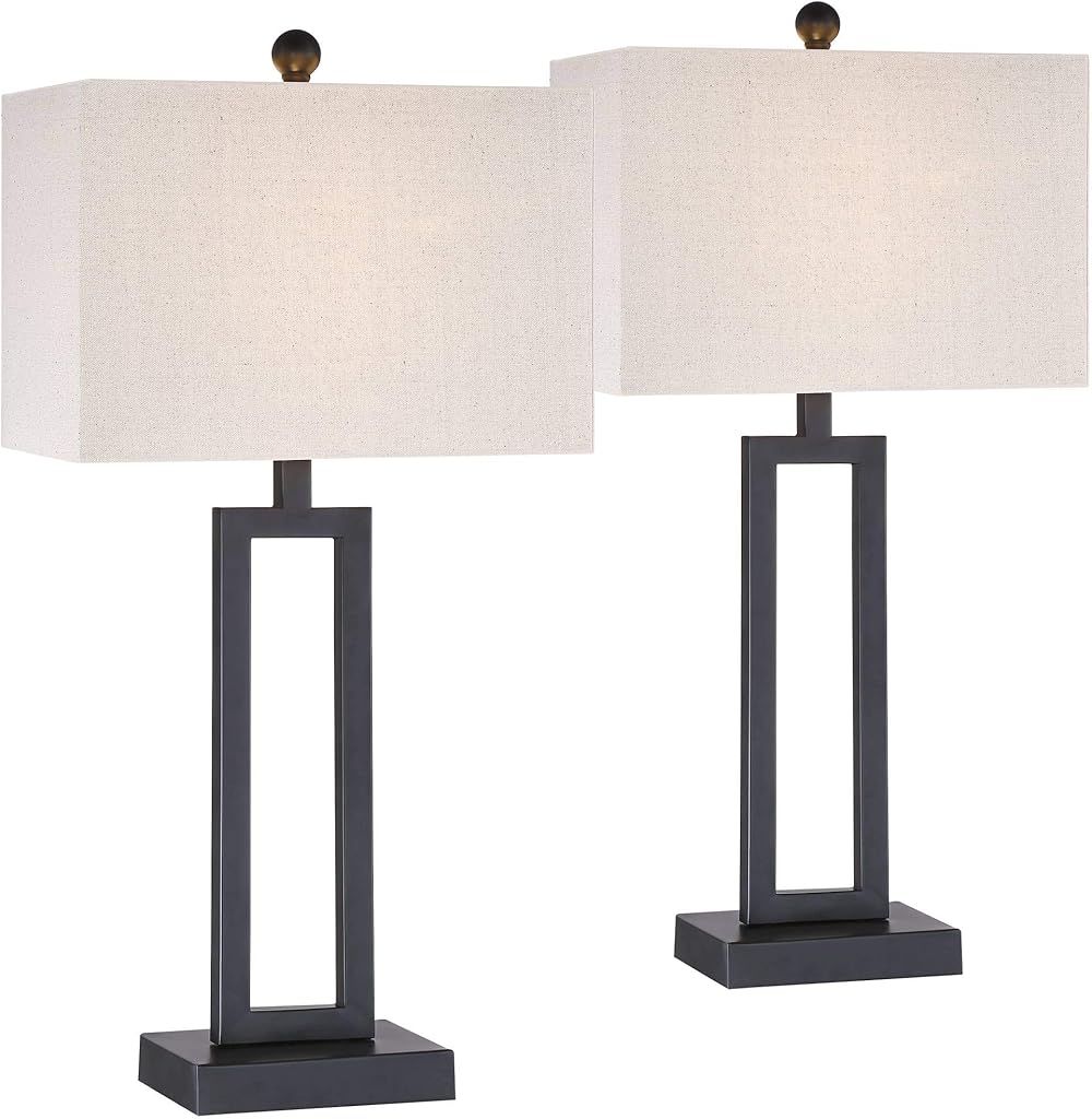 360 Lighting Aston Modern Industrial Table Lamps 26