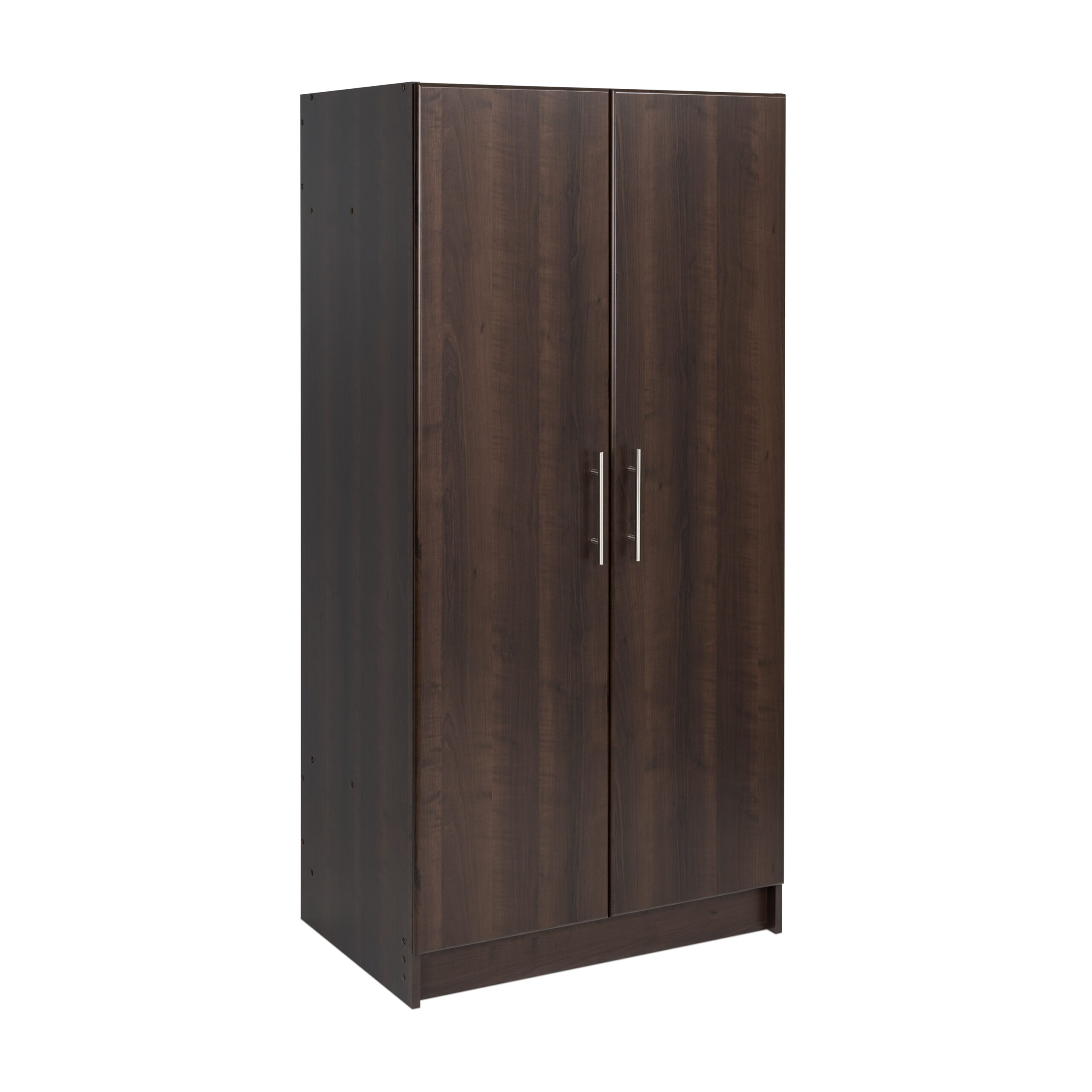 Prepac Elite 32-in W x 65-in H Wood Composite Espresso Freestanding Utility Storage Cabinet