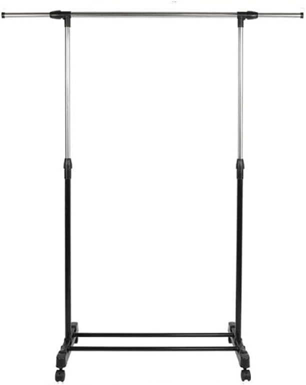 Retractable Clothes Rack Height Adjustable Organizer Clothes Hanger Stainless Steel Drying Storage Rack Storage Tool