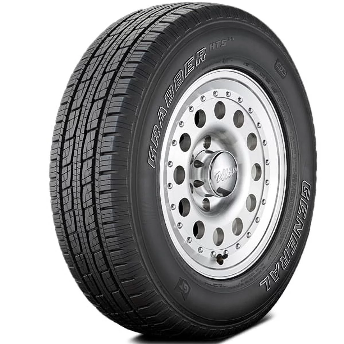 2 General Grabber HTS60 HTS-60 All Season Highway 255/65R17 110T OWL Truck Tires 4504840000 / 255/65/17 / 2556517