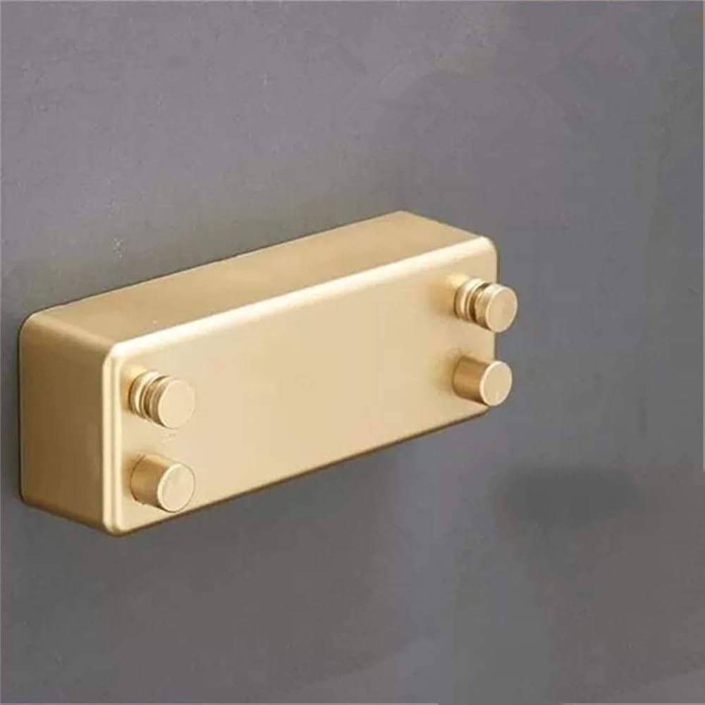 Gold Clothesline Retractable Dryer Indoor Steel Wire Row Clothesline Holder Hanger Clothes Drying Storage (Color : D, Size : 1)