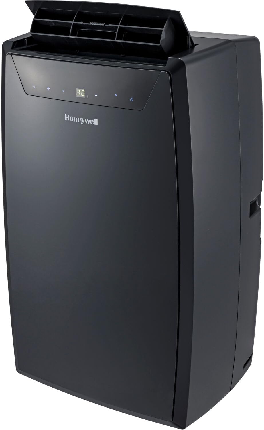 Honeywell 11,000 BTU Portable AC and Dehumidifier with Fan for Bedroom, Living Room, Office, and Kitchen, 115V, for Rooms up to 500 Sq. Ft., Portable Air Conditioners with Remote, Black