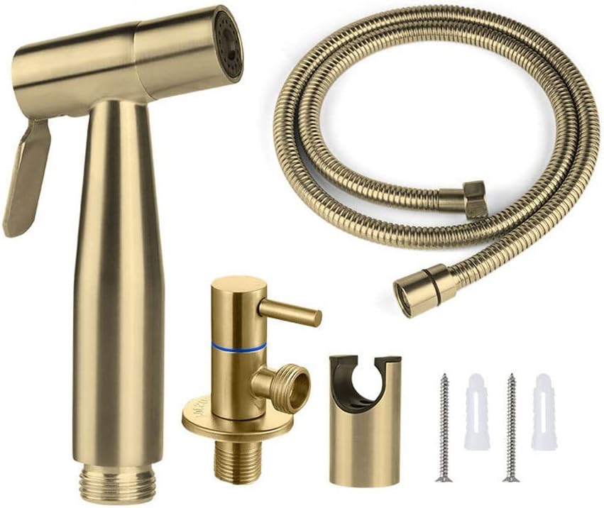 Handheld Bidet Toilet Sprayer Hygienic Shower Tap Bathroom Bidets Self Cleaning Wall Mount Faucet Accessories