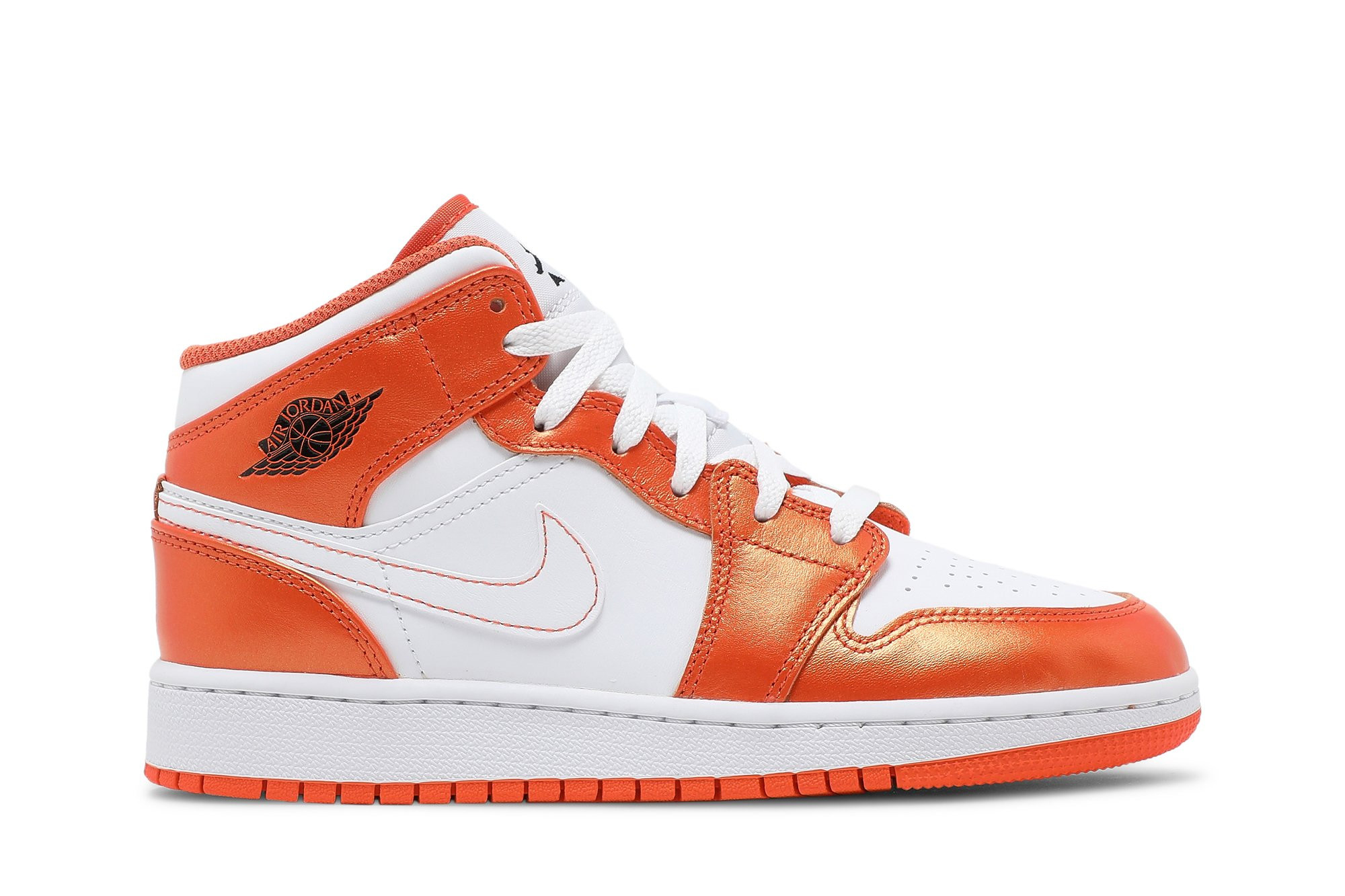 Air Jordan 1 Mid SE GS 'Electro Orange' DM4228-800