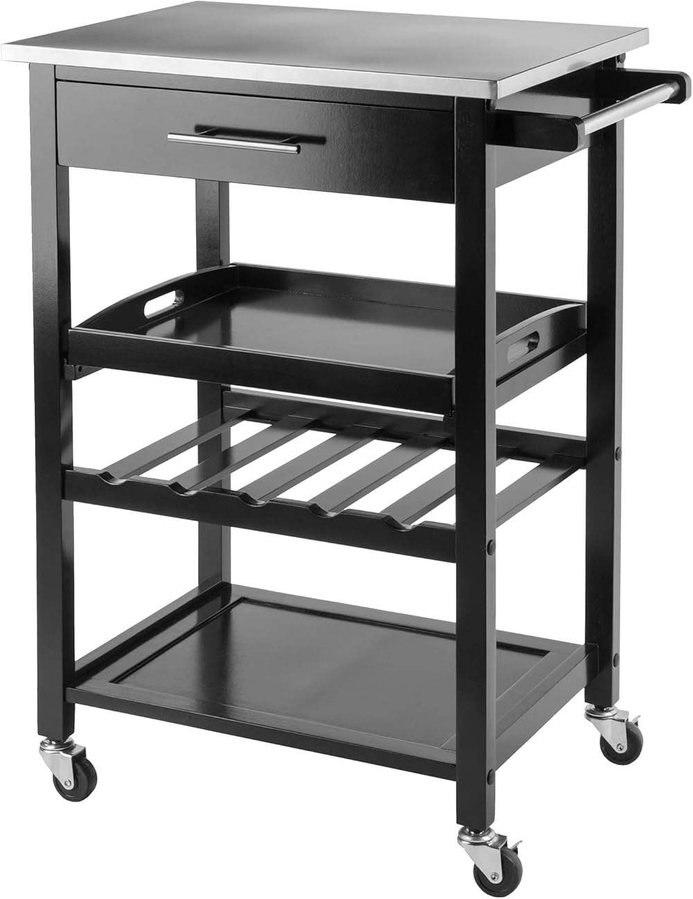 Winsome Anthony Kitchen Cart Stainless Steel Top (20326)