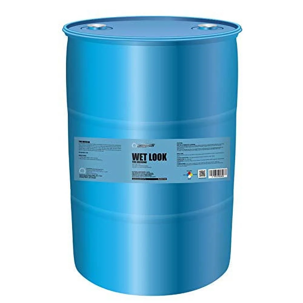 Nanoskin WET LOOK All Season Dressing 55 Gallons -Exterior Rubber & Plastic Solvent Based Dressing for Car Detailing | Produces a Deep, Rich, Long lasting shine | Safe For Cars Trucks, Motorcycles, RV