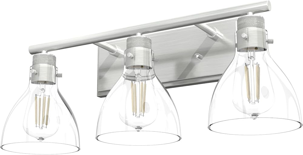 Fan Company 48036 Van Nuys Vanity Lighting, Brushed Nickel