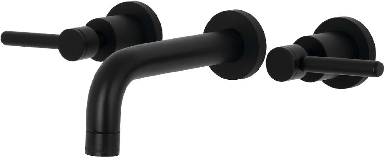 Kingston Brass KS8120DL Concord Bathroom Faucet, Matte Black