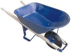 Wheelbarrow, Steel, 6 Cu. Ft., Flat Free