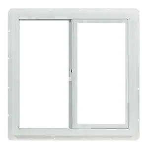 TAFCO WINDOWS Utility Sliding Vinyl Window – Single Glass