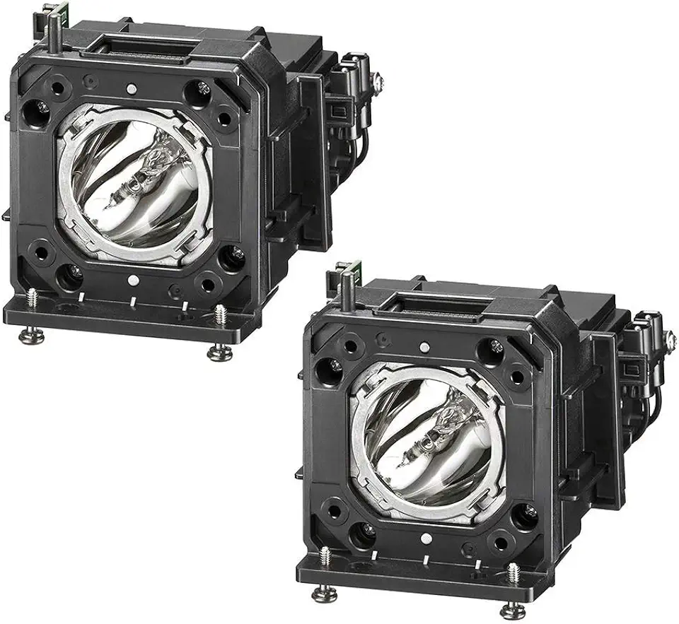 Twin Pack Original ET-LAD120 ET-LAD120W Replacement Projection Lamp Bulb with Housing for Panasonic PT-DW830 PT-DX100 PT-DZ870 DW830EK DW830K DW830LW DW830ULK dz870uk Projectors (OEM Bulb Inside)