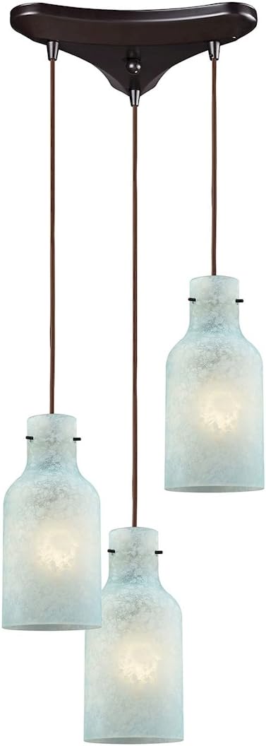45345/3 Pendant Light, Oil Rubbed Bronze