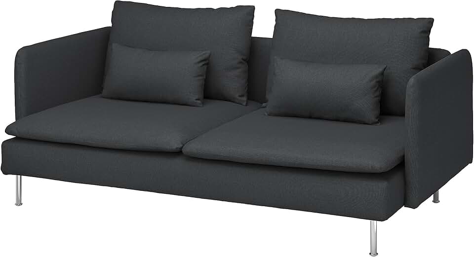 Ikea SÖDERHAMN 3-seat sofa, Fridtuna dark grey