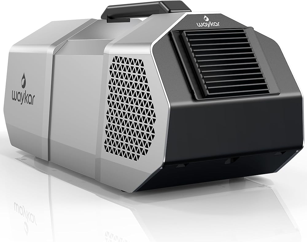 Waykar 1450BTU Portable Air Conditioner - for Tent, RV, Outdoor Event, Compact and Easy to Install, Ideal for Camping, Emergency Use, and as a Portable Indoor and Outdoor Air Conditioner.