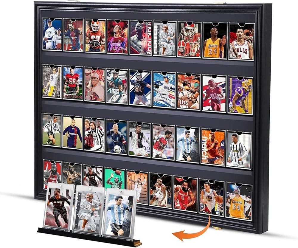 2-Set Heated Camping Chair w Carry Bag, Cooler Bag and Cup Holder + 1-Pack Horizontal Card Display Case