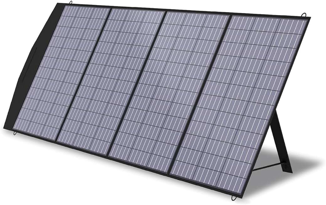 ALLPOWERS SP033 200W Portable Solar Panel 36V Foldable Solar Panel Kit Waterproof IP66 Portable Solar Charger for RV Marine Laptops Solar Generator Van Camping Off-Grid Emergency