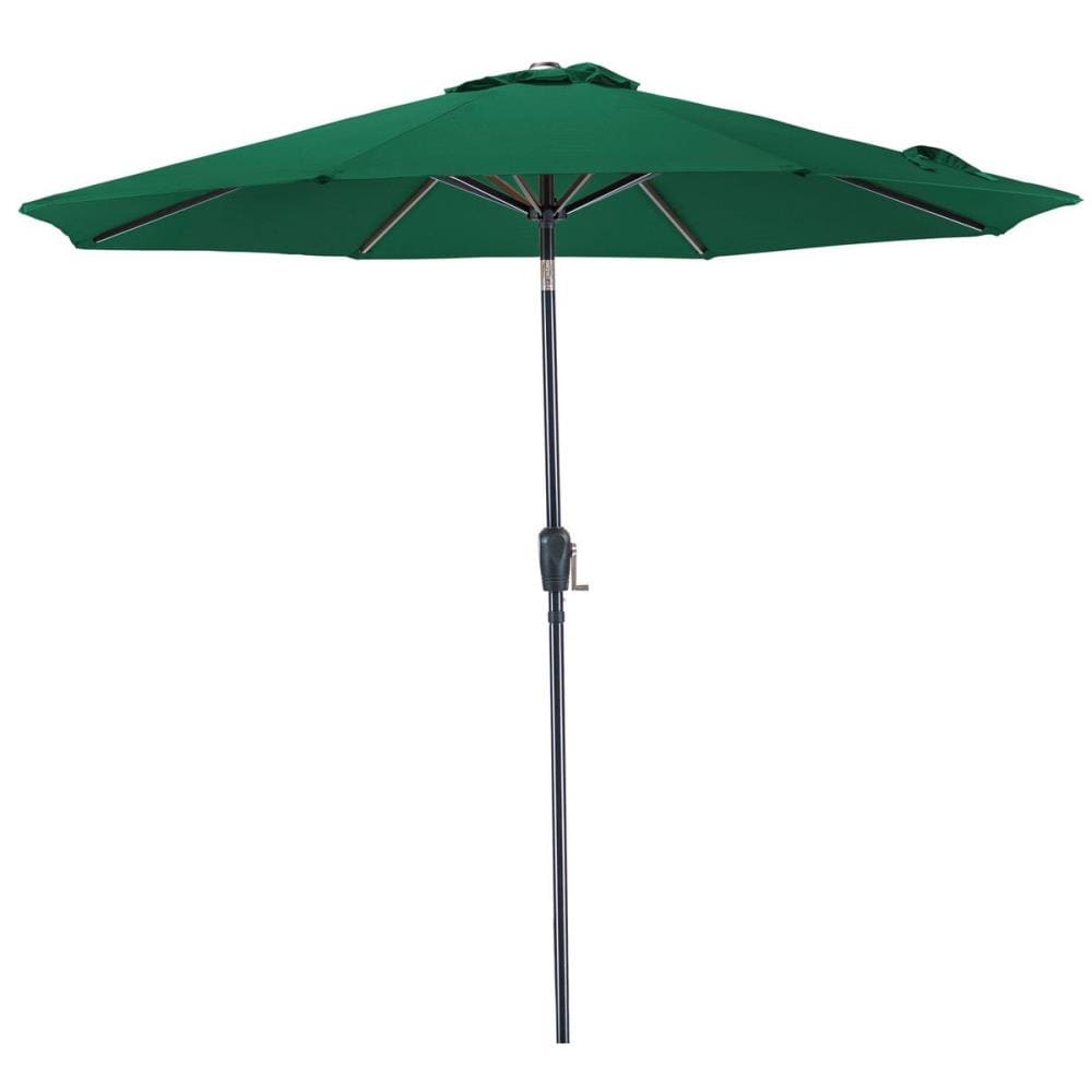 Patio Premier 9-ft Push-button Tilt Market Patio Umbrella