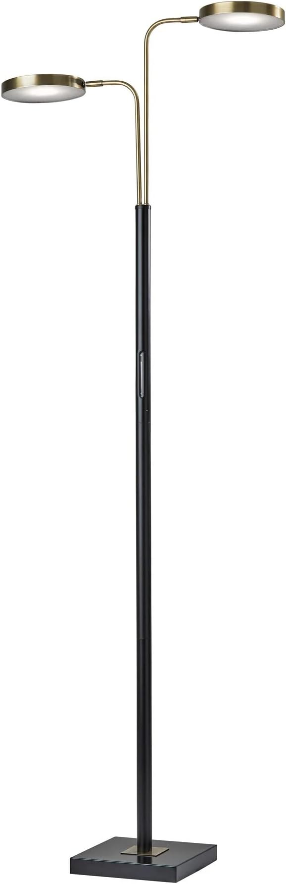 ADESSO Rowan LED Floor Lamp with Smart Switch